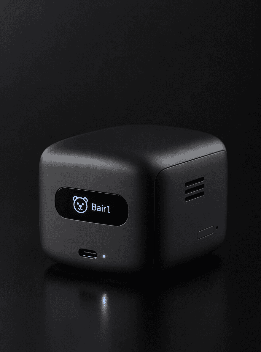 Bair1 air quality hardware device without the carry case